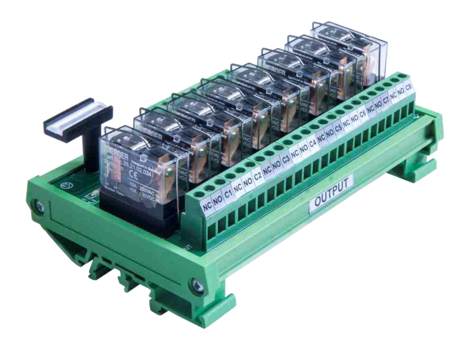 WIN Series interface relay modules on DIN rail