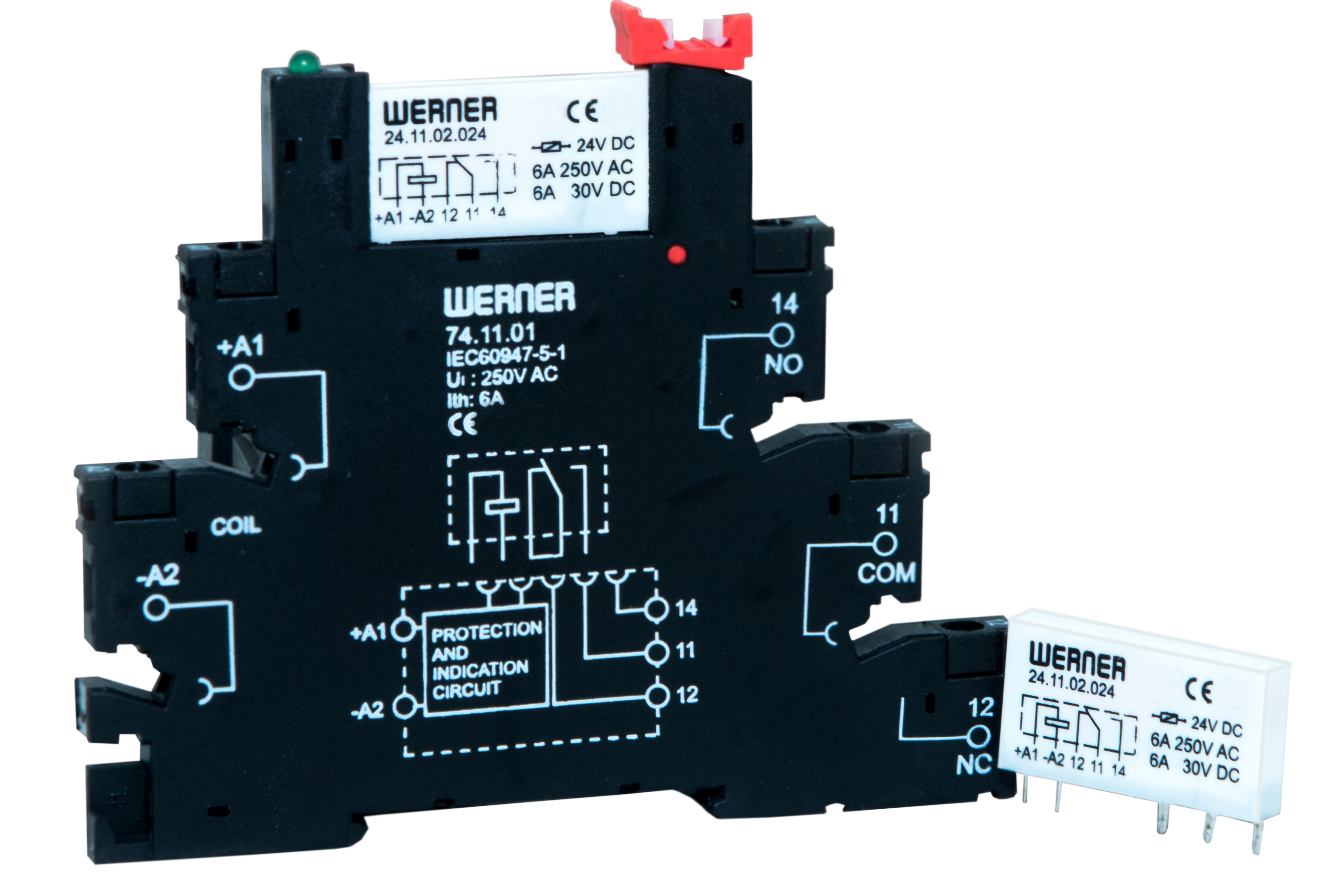 24 Series ultra-slim relay