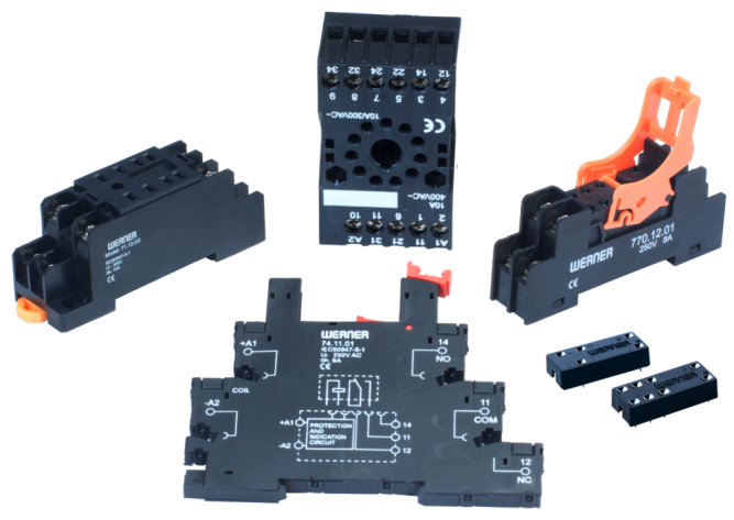 70–75 Series relay sockets