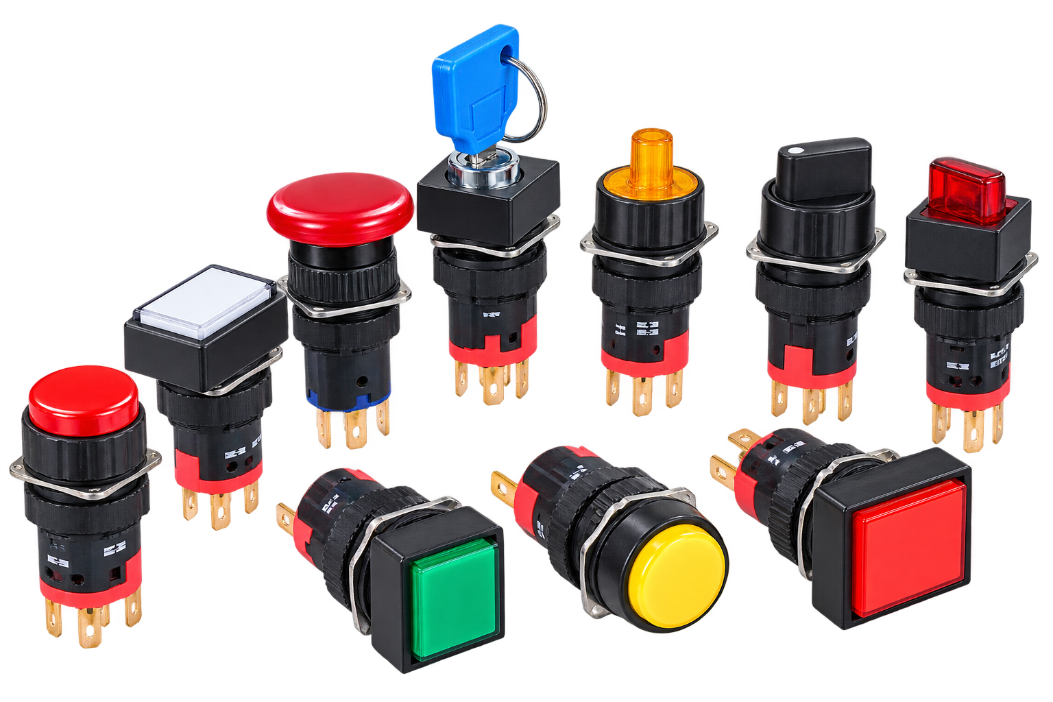 40 Series ø16 mm switch and pilot device