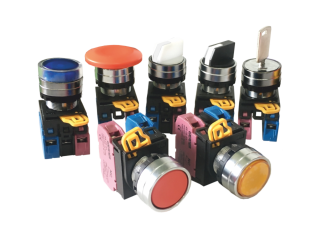 45 Series ø22 mm switch with metal bezel